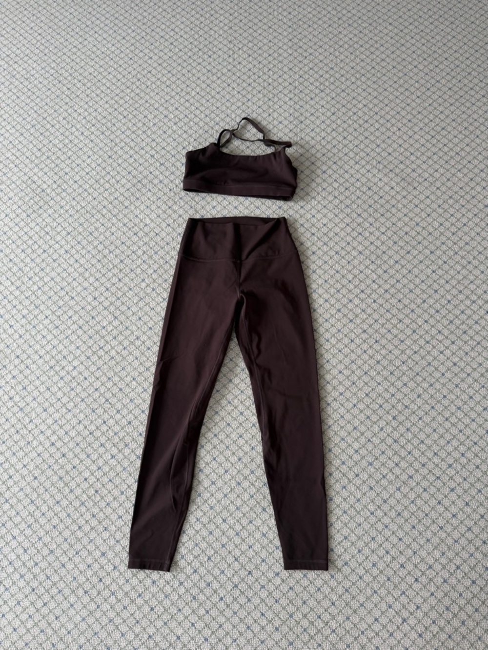 CRZ YOGA High-Waist Brown Active Set